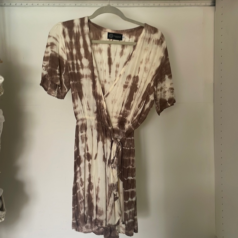 Tie Dye Beach Cover Up